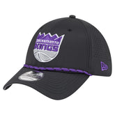 Sacramento Kings Featherweight Poly Rope Flex 39Thirty Hat - Black for sale