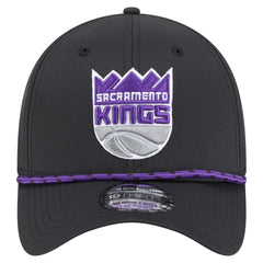 Sacramento Kings Featherweight Poly Rope Flex 39Thirty Hat - Black for sale