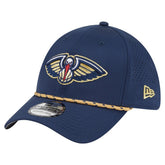 New Orleans Pelicans Featherweight Poly Rope Flex 39Thirty Hat - Navy outlet