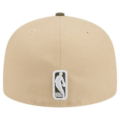 Philadelphia 76ers Color Pack Two-Tone 59FIFTY A-Frame Fitted Hat - Tan online