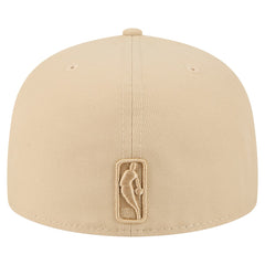 Miami Heat Color Pack A-Frame 59FIFTY Fitted Hat - Khaki discount