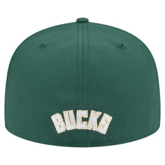 Milwaukee Bucks Deceptor 59FIFTY Fitted Hat - Hunter Green on sale