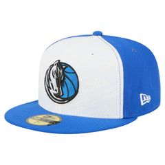 Dallas Mavericks Repeat 59Fifty Fitted Hat sale - White/Blue outlet