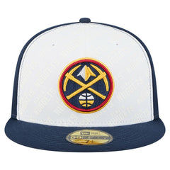 Denver Nuggets Repeat 59Fifty Fitted Hat sale - White/Navy shop