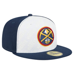 Denver Nuggets Repeat 59Fifty Fitted Hat sale - White/Navy shop