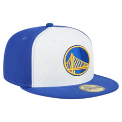 Golden State Warriors Repeat 59Fifty Fitted Hat sale - White/Royal sale