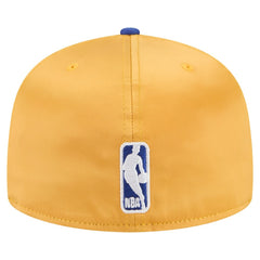 Golden State Warriors Satin Two-Tone 59FIFTY Fitted Hat sale - Gold/Royal for sale