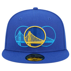 Golden State Warriors Tri-Hit 59Fifty Fitted Hat sale - Royal discount