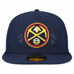 Denver Nuggets Tri-Hit 59Fifty Fitted Hat sale - Navy online