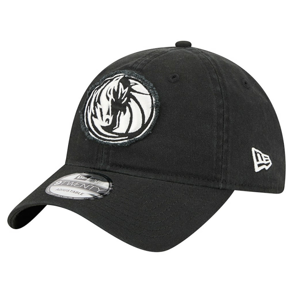 Dallas Mavericks Stamp Fabric Applique 9TWENTY Adjustable Hat sale - Black sale
