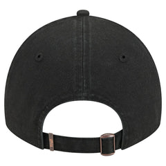 Chicago Bulls Stamp Fabric Applique 9TWENTY Adjustable Hat - Black sale