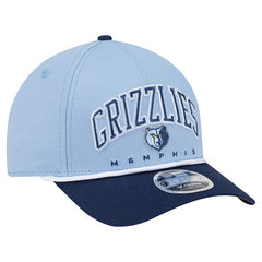 Memphis Grizzlies Bold Arch COOLERA 9FORTY A-Frame M-Crown Adjustable Hat - Light Blue sale