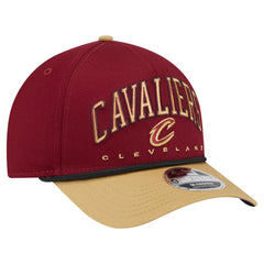 Cleveland Cavaliers Bold Arch COOLERA 9FORTY A-Frame M-Crown Adjustable Hat sale - Wine discount