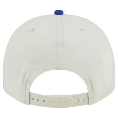 Golden State Warriors Chainstitch 9FIFTY A-Frame Snapback Hat sale - Cream/Royal shop