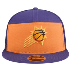 Phoenix Suns Outdoor Split Panel 9FIFTY Snapback Hat - Orange/Purple on sale