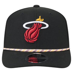Miami Heat Rope 9SEVENTY Adjustable Hat - Black shop