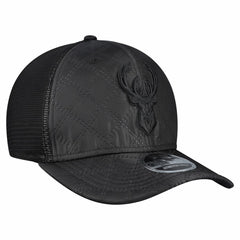 Milwaukee Bucks Quilted 9SEVENTY Trucker Adjustable Hat - Black online