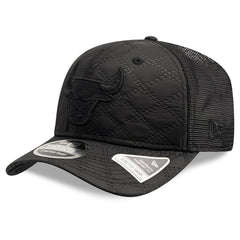 Chicago Bulls Quilted 9SEVENTY Trucker Adjustable Hat - Black on sale