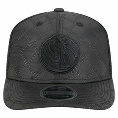 Dallas Mavericks Quilted 9SEVENTY Trucker Adjustable Hat sale - Black on sale