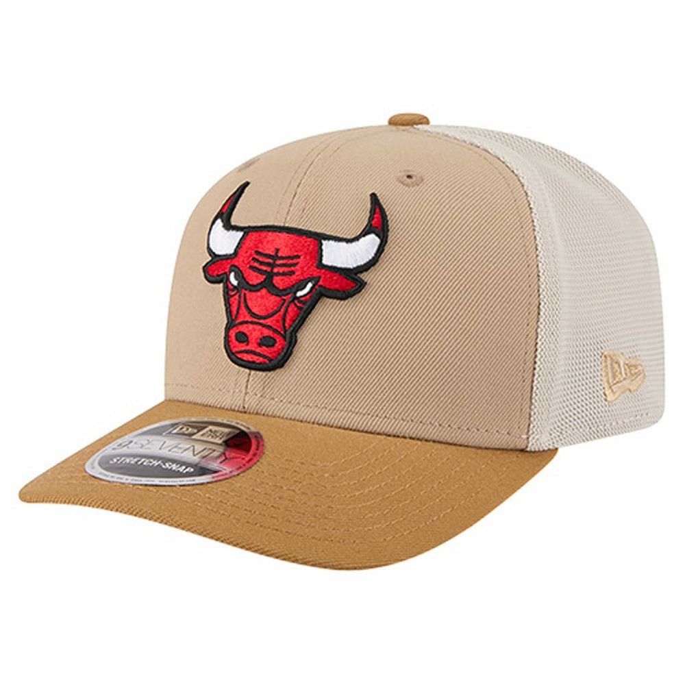 Chicago Bulls Two-Tone 9SEVENTY Adjustable Trucker Hat - Tan/Light Brown online