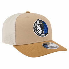 Dallas Mavericks Two-Tone 9SEVENTY Adjustable Trucker Hat sale - Tan/Light Brown sale