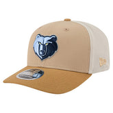 Memphis Grizzlies Two-Tone 9SEVENTY Adjustable Trucker Hat - Tan/Light Brown online