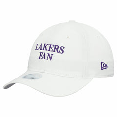 Los Angeles Lakers Women's Team Fan 9TWENTY Adjustable Hat - White on sale