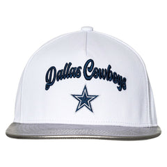 Dallas Cowboys The Wild Collective Women's Two-Tone Snapback Hat - White/Silver discount