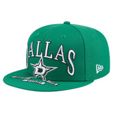 Dallas Stars New Era Oversized Vintage Arch 59Fifty Fitted Hat - Kelly Green Hats