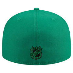 Dallas Stars New Era Oversized Vintage Arch 59Fifty Fitted Hat - Kelly Green Hats