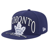 Toronto Maple Leafs New Era Oversized Vintage Arch 59Fifty Fitted Hat - Navy Hats
