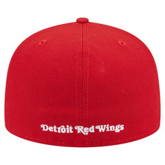 Detroit Red Wings New Era Deceptor 59FIFTY Fitted Hat - Red Hats