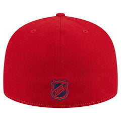 Washington Capitals New Era Repeat Two-Tone 59FIFTY Fitted Hat - White/Red Hats