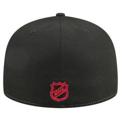 Chicago Blackhawks New Era Repeat Two-Tone 59FIFTY Fitted Hat - White/Black Hats