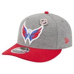 Washington Capitals New Era Wool Pin Low Profile 9FIFTY Snapback Hat - Gray/Red Hats