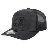 New Jersey Devils New Era Quilted Nylon 9SEVENTY Adjustable Trucker Hat - Black Jerseys