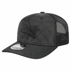 San Jose Sharks New Era Quilted Nylon 9SEVENTY Adjustable Trucker Hat - Black Hats