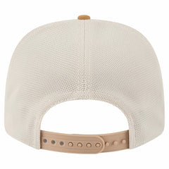 Pittsburgh Penguins New Era Two-Tone Trucker 9SEVENTY Stretch Snap Adjustable Hat - Tan/Light Brown Hats