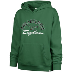 Philadelphia Eagles '47 Women's Plus Size Whirlwind Naomi Hoodie - Kelly Green outlet