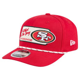 San Francisco 49ers New Era Chant 9SEVENTY Stretch-Snap Hat - Scarlet for sale