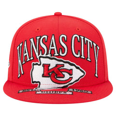 Kansas City Chiefs New Era Oversized 59FIFTY Fitted Hat - Red outlet
