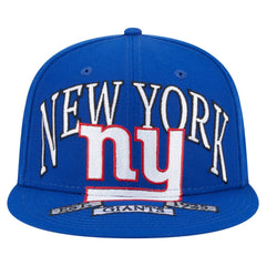 New York Giants New Era Oversized 59FIFTY Fitted Hat - Royal for sale