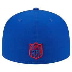 New York Giants New Era Oversized 59FIFTY Fitted Hat - Royal for sale