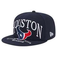 Houston Texans New Era Oversized 59FIFTY Fitted Hat - Navy outlet