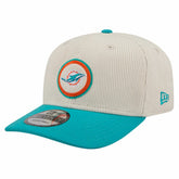 Miami Dolphins New Era Loyal Corduroy 9SEVENTY Adjustable Hat - Stone cheap