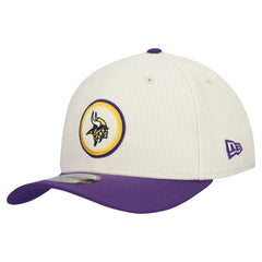 Minnesota Vikings New Era Loyal Corduroy 9SEVENTY Adjustable Hat - Stone for sale