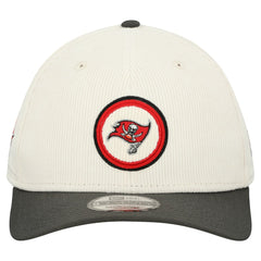 Tampa Bay Buccaneers New Era Loyal Corduroy 9SEVENTY Adjustable Hat - Stone cheap