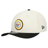 Pittsburgh Steelers New Era Loyal Corduroy 9SEVENTY Adjustable Hat - Stone discount