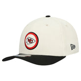 Kansas City Chiefs New Era Loyal Corduroy 9SEVENTY Adjustable Hat - Stone on sale