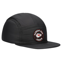 Kansas City Chiefs New Era Quilted Camper Adjustable Hat - Black for sale